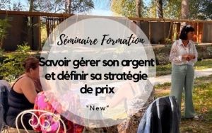 Séminaire Formation : savoir gérer son argent et définir sa stratégie de prix