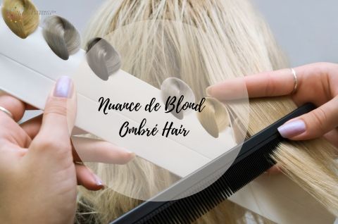 nuance de blond ombre hair